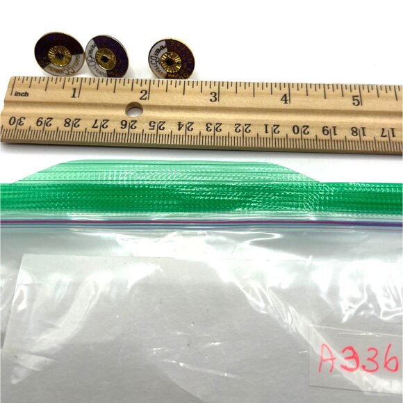 Vintage Grand Lodge New York F & A.M. Member 50/55/65 Years Enamel Lapel Pins Se - Picture 7 of 7